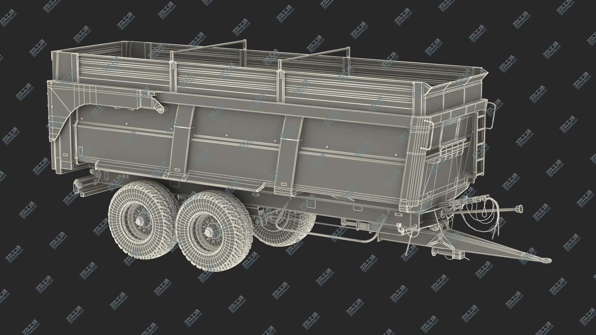 images/goods_img/2021040161/Maupu 18t Body Tipper Trailer Clean 3D model/3.jpg